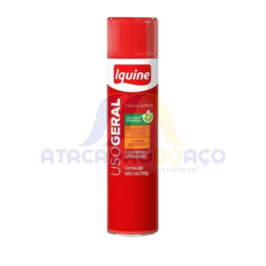 Tinta Spray Vermelho 400ML (Iquine)