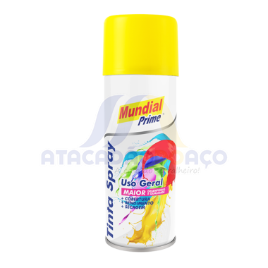 Tinta Spray Amarelo 200ML (Mundial)