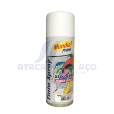 Tinta Spray Branco Fosco 200ML (Mundial)