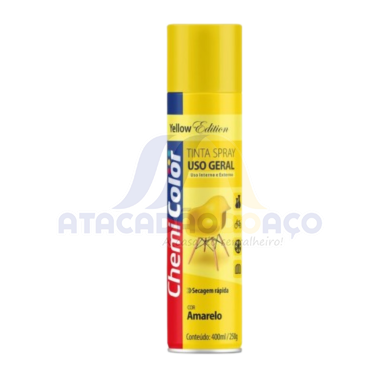 Tinta Spray Amarelo 400ML (Chemi Color)