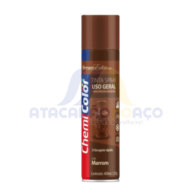 Tinta Spray Marrom 400ML (Chemi Color)