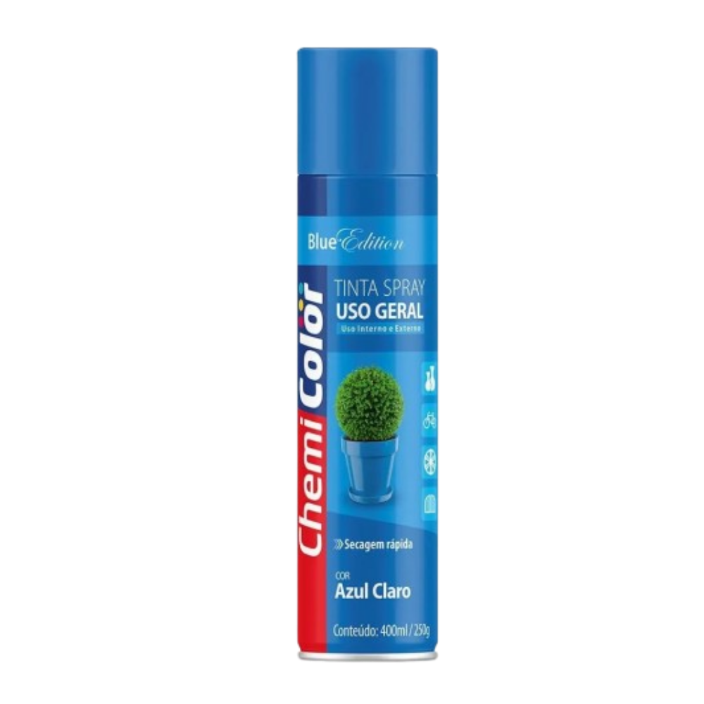 Tinta Spray Azul Claro 400ML (Chemi Color)