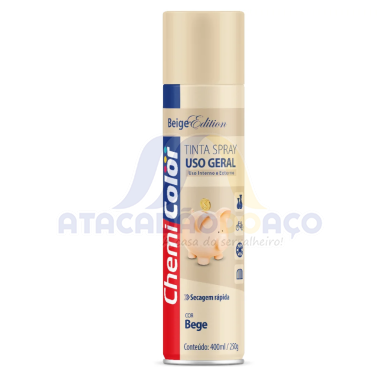 Tinta Spray Bege 400ML (Chemi Color)