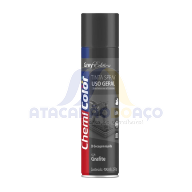 Tinta Spray Grafite 400ML (Chemi Color)