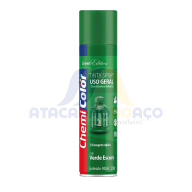 Tinta Spray Verde Escuro 400ML (Chemi Color)