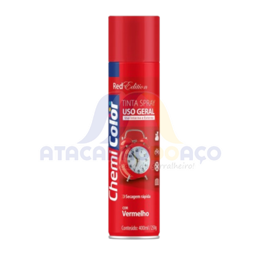 Tinta Spray Vermelho 400ML (Chemi Color)