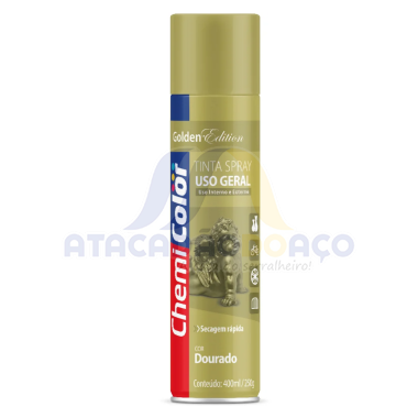 Tinta Spray Dourado 400ML (Chemi Color)