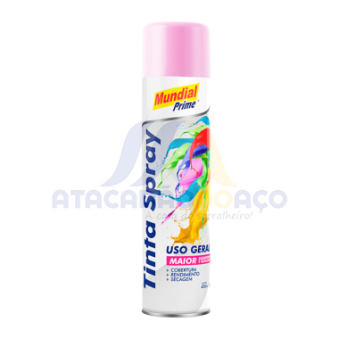 Tinta Spray Rosa 400ML (Mundial)