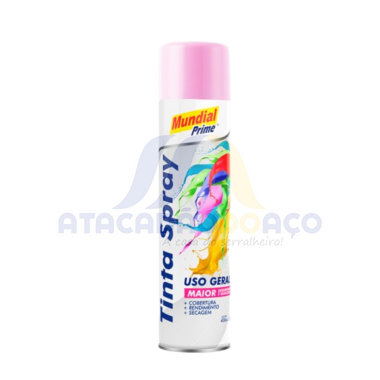 Tinta Spray Rosa 400ML (Mundial)