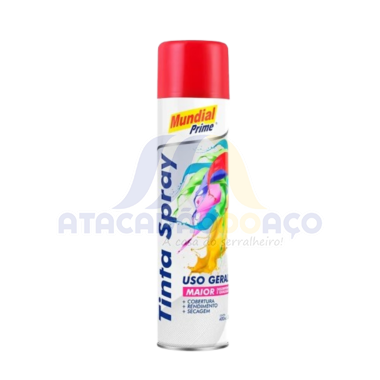Tinta Spray Vermelho 400ML (Mundial)
