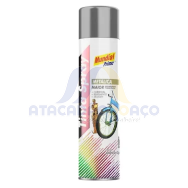 Tinta Spray Cinza Medio 400ML (Mundial)