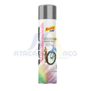 Tinta Spray Cinza Medio 400ML (Mundial)