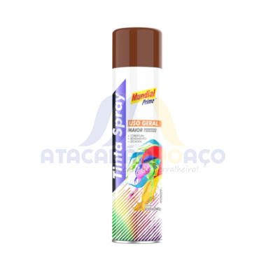 Tinta Spray Marrom 400ML (Mundial)