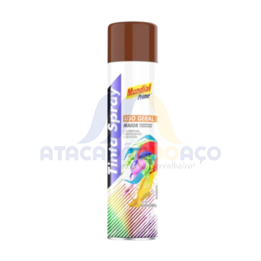 Tinta Spray Marrom 400ML (Mundial)