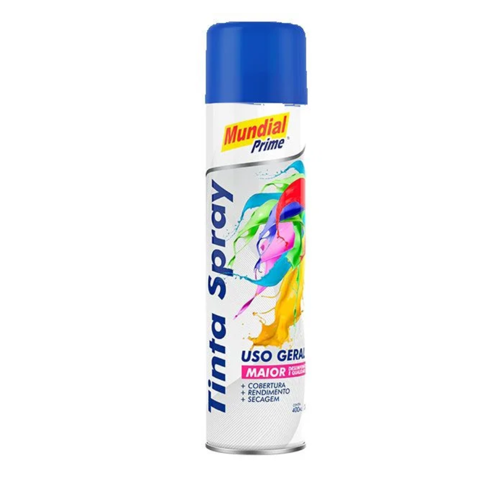 Tinta Spray Azul Bandeira 400ML (Mundial)