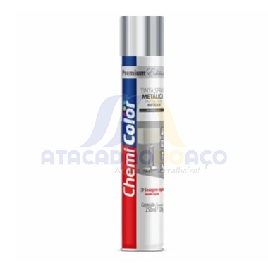 Tinta Spray Metalico Cromado 250ML (Chemi Color)