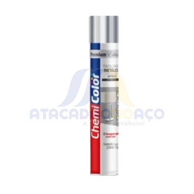 Tinta Spray Metalico Cromado 250ML (Chemi Color)