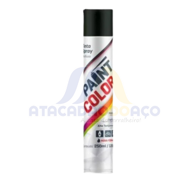 Tinta Spray Preto Fosco 250ML (Paint Color)