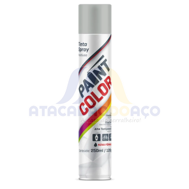 Tinta Spray Aluminio Alta Temp.  250ML (Paint Color)