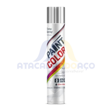 Tinta Spray Metalico Cromado 250ML (Paint Color)