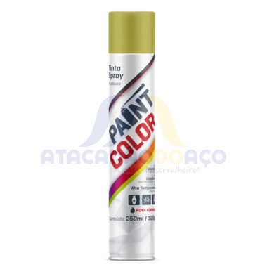 Tinta Spray Metalico Ouro 250ML (Paint Color)