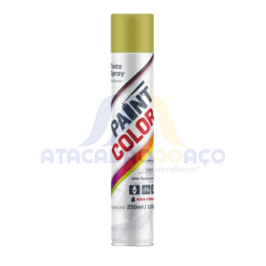 Tinta Spray Metalico Ouro 250ML (Paint Color)