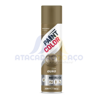 Tinta Spray Metalico Ouro 400ML (Paint Color)