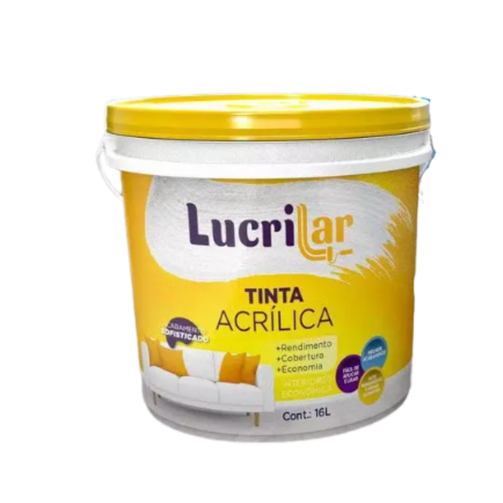 Tinta Int. Marfim Galão - 3,6LT (Lucrilar)