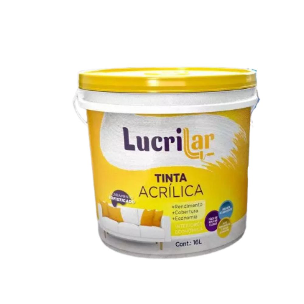Tinta Int. Perola Galão - 3,6LT (Lucrilar)