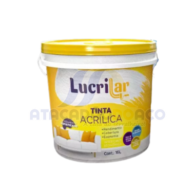 Tinta Int. Branco Gelo Galão - 3,6LT (Lucrilar)