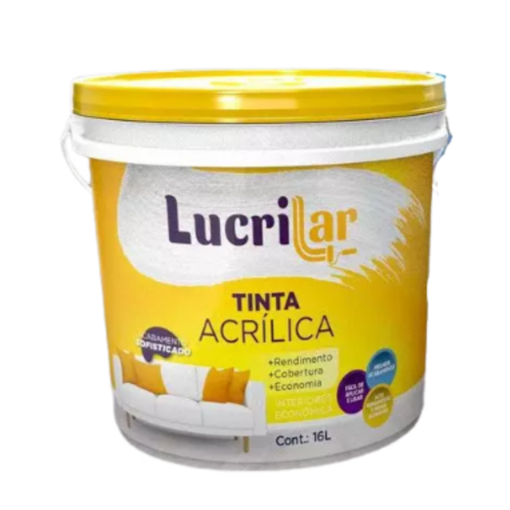 Tinta Int. Areia - Balde (Lucrilar)