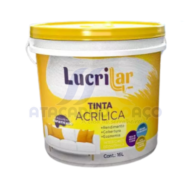 Tinta Int. Azul Céu Balde - 15LT (Lucrilar)