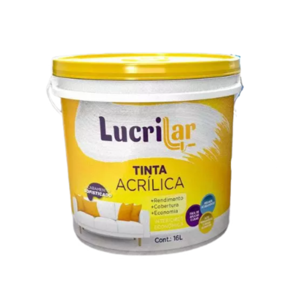 Tinta Ext. Acerola Balde - 15LT (Lucrilar)