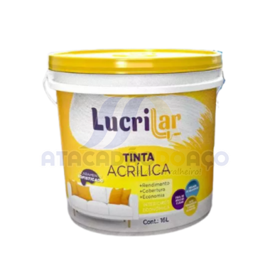 Tinta Ext. Acerola Balde - 15LT (Lucrilar)
