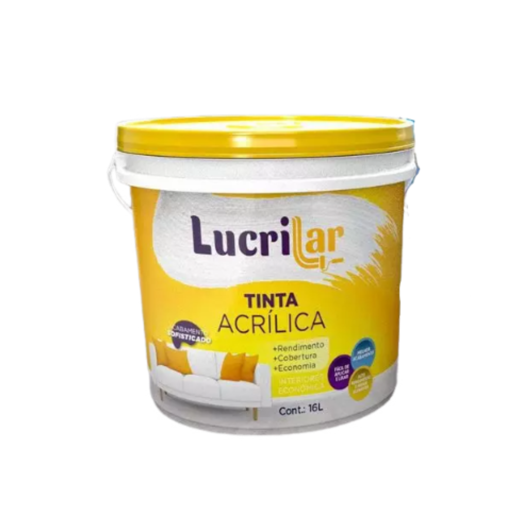 Tinta Ext. Azul Royal Balde - 15LT (Lucrilar)