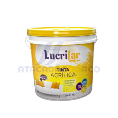 Tinta Ext. Azul Royal Balde - 15LT (Lucrilar)