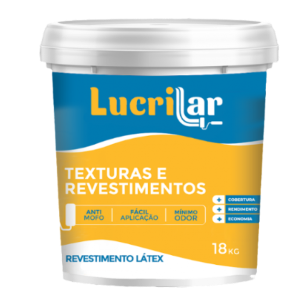 Tinta Ext. Branco Balde - 15LT (Lucrilar)