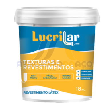 Tinta Ext. Branco Balde - 15LT (Lucrilar)