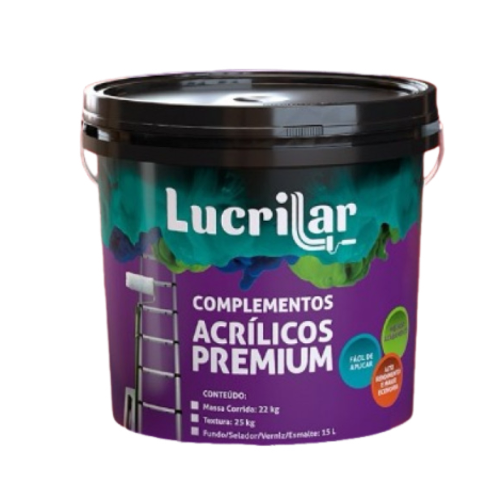 Selador Acrilico Branco Galão - 3,6L (Lucrilar)