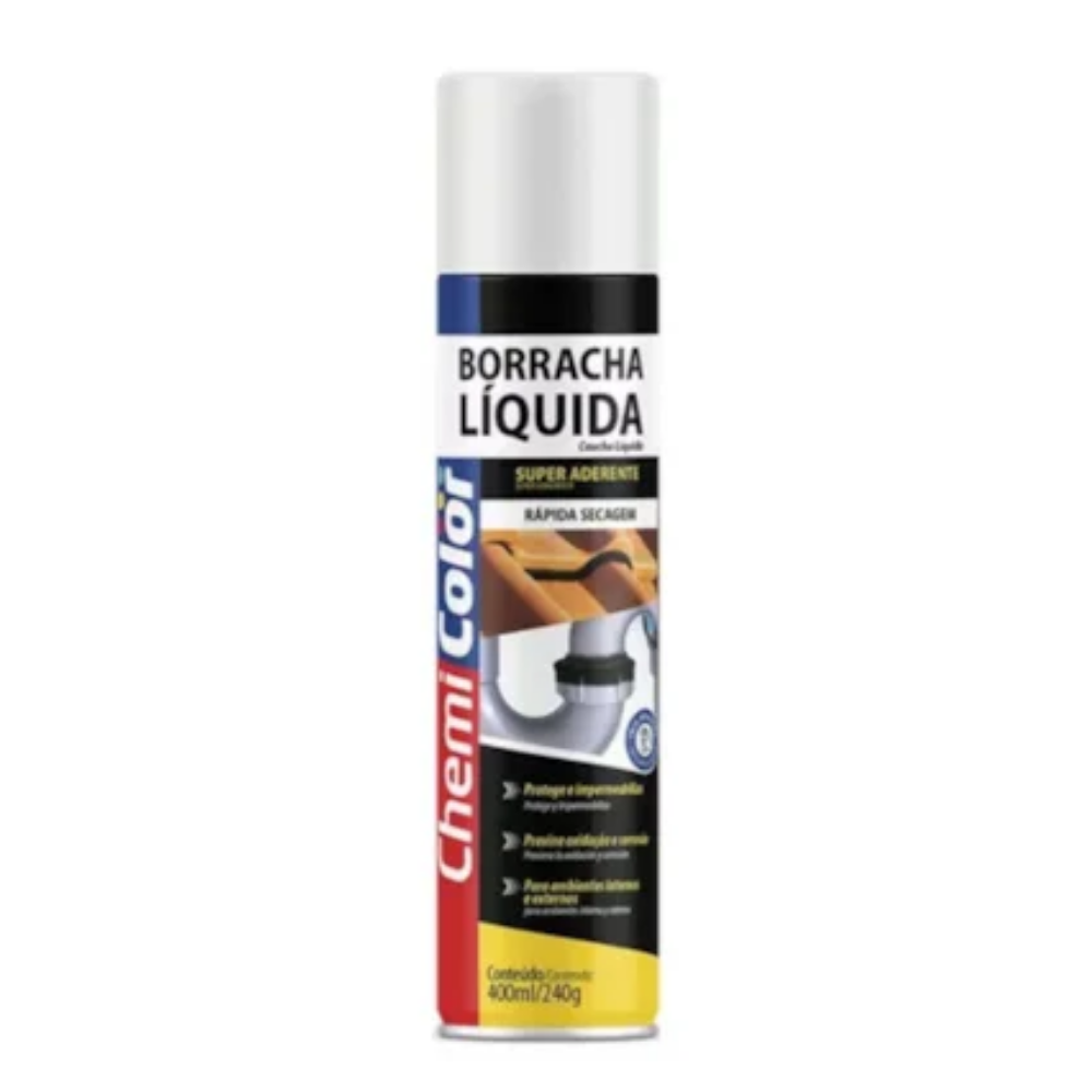 Borracha Liquida Branca 400ML (Chemicolor)