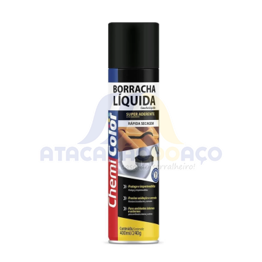 Borracha Liquida Preta 400ML (Chemicolor)