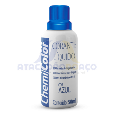 Corante Liquido Azul 50ML (Chemi Color)
