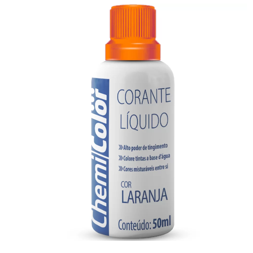 Corante Liquido Laranja 50ML (Chemi Color)