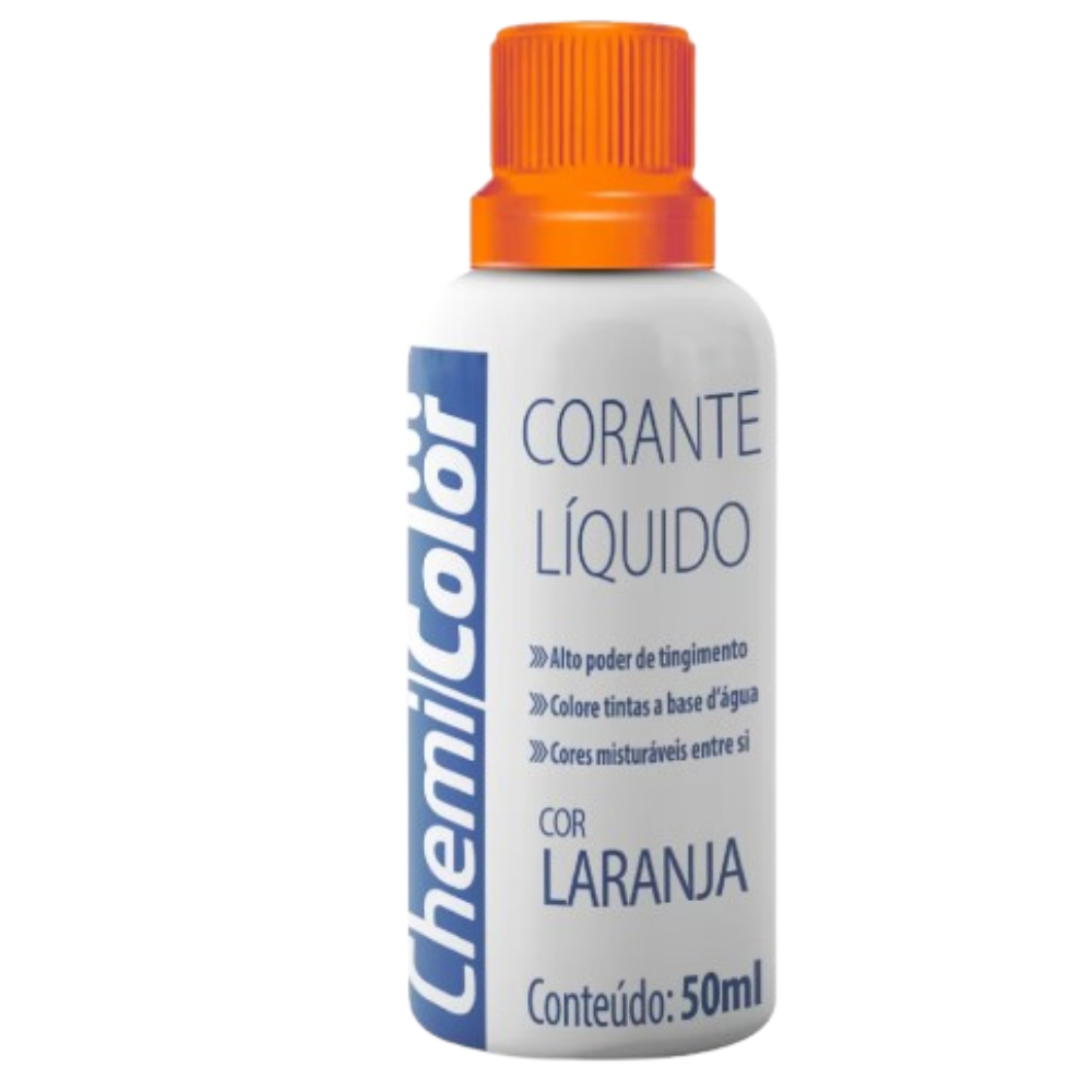 Corante Liquido Laranja 50ML (Chemi Color)