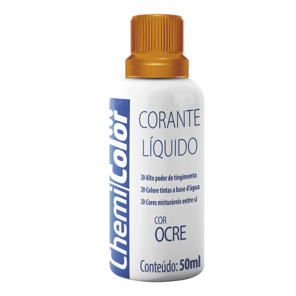 Corante Liquido Ocre 50ML (Chemi Color)