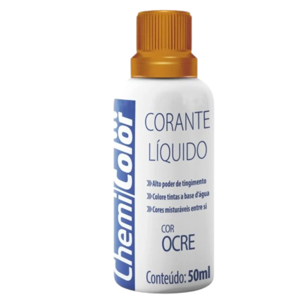 Corante Liquido Ocre 50ML (Chemi Color)