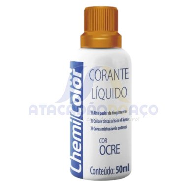 Corante Liquido Ocre 50ML (Chemi Color)