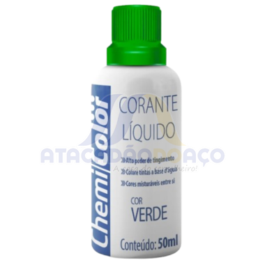 Corante Liquido Verde 50ML (Chemi Color)
