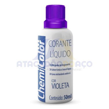 Corante Liquido Violeta 50ML (Chemi Color)