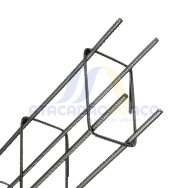 Coluna Pronta 10mm - 3/8 - 7 x 17 - 6 Mt